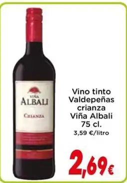 Proxi VINA ALBALI Vino tinto Valdepeñas crianza oferta
