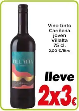 Proxi VILLALTA Vino tinto Cariñena joven oferta