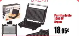 Proxi Parrilla doble 1000 W Argon oferta