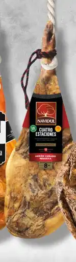 E.Leclerc NAVIDUL Jamón serrano reserva cuatro estaciones oferta
