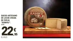 E.Leclerc KAMIKU Queso artesano de leche cruda de oveja oferta