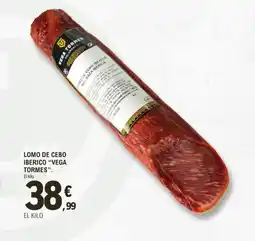 E.Leclerc VEGA TORMES Lomo de cebo iberico oferta