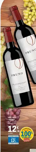 E.Leclerc PRUNO Vino tinto oferta
