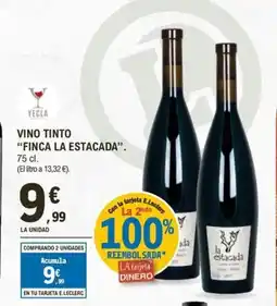 E.Leclerc FINCA LA ESTACADA Vino tinto oferta