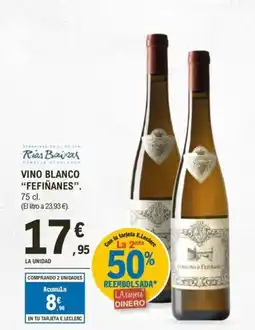 E.Leclerc FEFIÑANES Vino blanco oferta