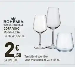 E.Leclerc BOHEMIA Copa vino oferta