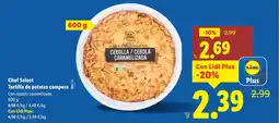 Lidl Chef Select Tortilla de patatas campera oferta