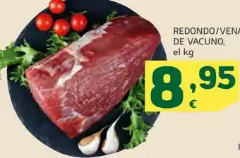 HiperDino Redondo/vena de vacuno oferta