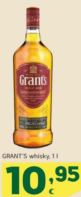 HiperDino Grant's whisky oferta