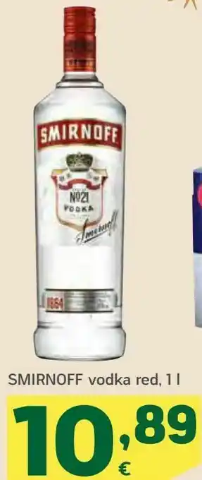 HiperDino Smirnof vodka red oferta