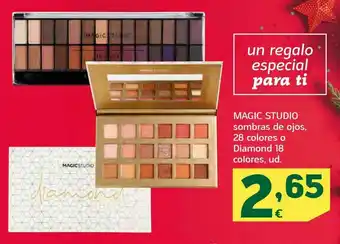 HiperDino Magic studio sombras de ojos, 28 colores o diamond 18 colores oferta