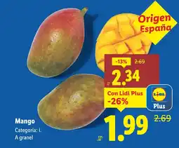 Lidl Mango oferta