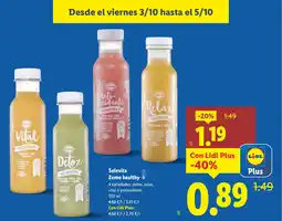 Lidl SOLEVITA Zumo healthy oferta