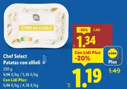 Lidl Chef Select Patatas con allioli oferta