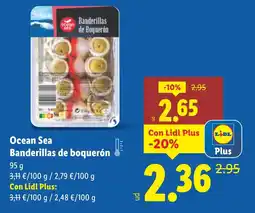 Lidl Ocean Sea Banderillas de boquerón oferta