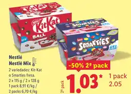 Lidl NESTLE Nestlé Mix oferta