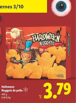 Lidl HALLOWEEN Nuggets de pollo oferta