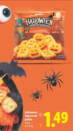 Lidl HALLOWEEN Figuras de patata oferta