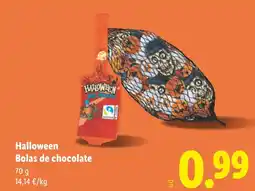 Lidl HALLOWEEN Bolas de chocolate oferta