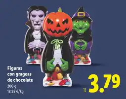 Lidl Figuras con grageas de chocolate oferta