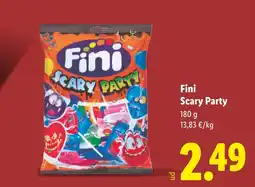 Lidl FINI Scary Party oferta