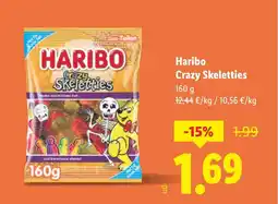 Lidl HARIBO Crazy Skeletties oferta