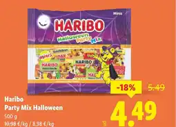 Lidl HARIBO Party Mix Halloween oferta
