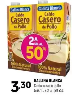 Coviran GALLINA BLANCA Caldo casero pollo oferta