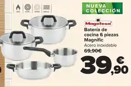 Carrefour MAGEFESA Batería de cocina 6 piezas Magnific oferta