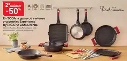 Carrefour En toda la gama de sartenes y cacerolas experience by ricard camarena. oferta