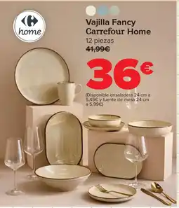 Carrefour Vajilla Fancy Carrefour Home oferta