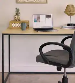 Carrefour Mesa de escritorio Mia Oak oferta