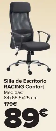 Carrefour Silla de Escritorio RACING Confort oferta