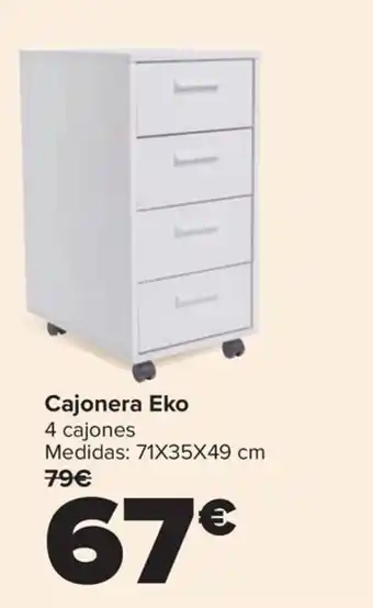 Carrefour Cajonera Eko oferta
