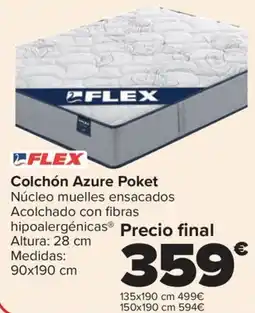 Carrefour FLEX Colchón Azure Poket oferta