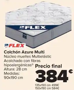 Carrefour FLEX Colchón Azure Multi oferta