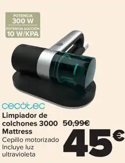 Carrefour CECOTEC Limpiador de colchones 3000 Mattress oferta