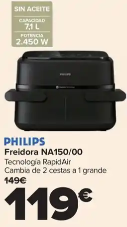 Carrefour PHILIPS Freidora NA150/00 oferta
