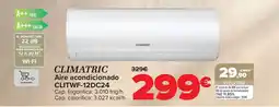 Carrefour CLIMATRIC Aire acondicionado CLITWF-12DC24 oferta