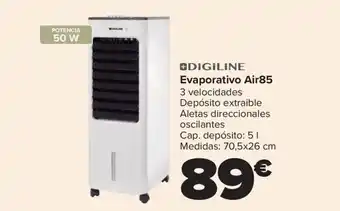 Carrefour DIGILINE Evaporativo Air85 oferta