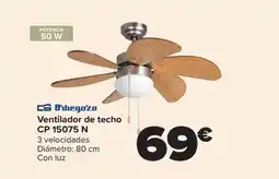 Carrefour ORBEGOZO Ventilador de techo oferta