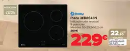 Carrefour BALAY Placa 3EB864EN oferta