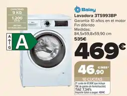 Carrefour BALAY Lavadora 3TS993BP oferta