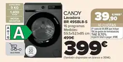 Carrefour CANDY Lavadora BR 49SBL8-S oferta