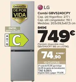 Carrefour Combi GBV5240CPY oferta