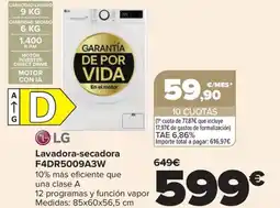 Carrefour LG Lavadora-secadora F4DR5009A3W oferta