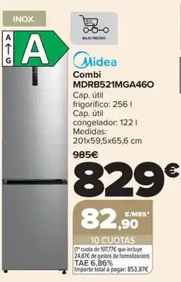 Carrefour MIDEA Combi MDRB521MGA460 oferta