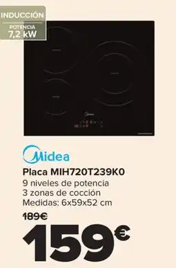 Carrefour MIDEA Placa MIH720T239KO oferta