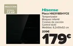 Carrefour HISENSE Placa HI6311BSHYCE oferta