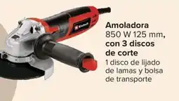 Carrefour EINHELL Amoladora 850 W 125 mm, con 3 discos de corte oferta